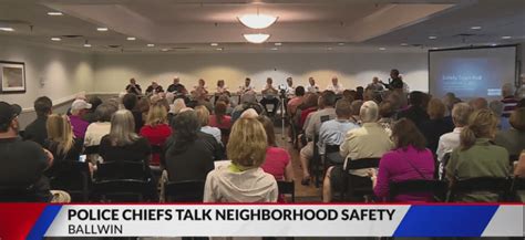 Police chiefs address safety concerns for west St. Louis County residents
